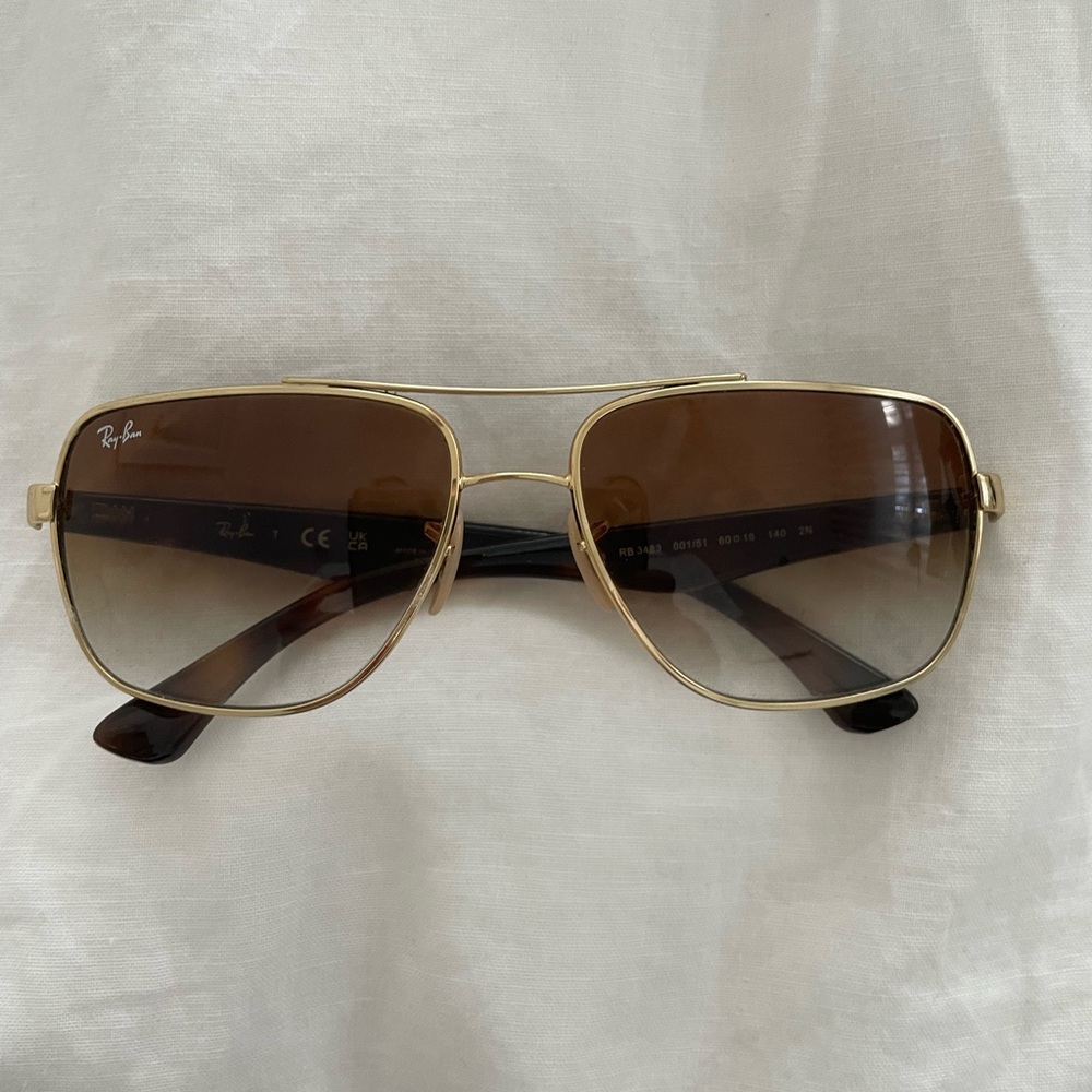 Ray-Ban Tortoise Shell Aviator Sunglasses